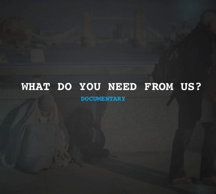 What Do You Need from Us? (2021)
